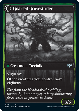 Dormant Grove // Gnarled Grovestrider [Innistrad: Double Feature] | Boutique FDB TCG