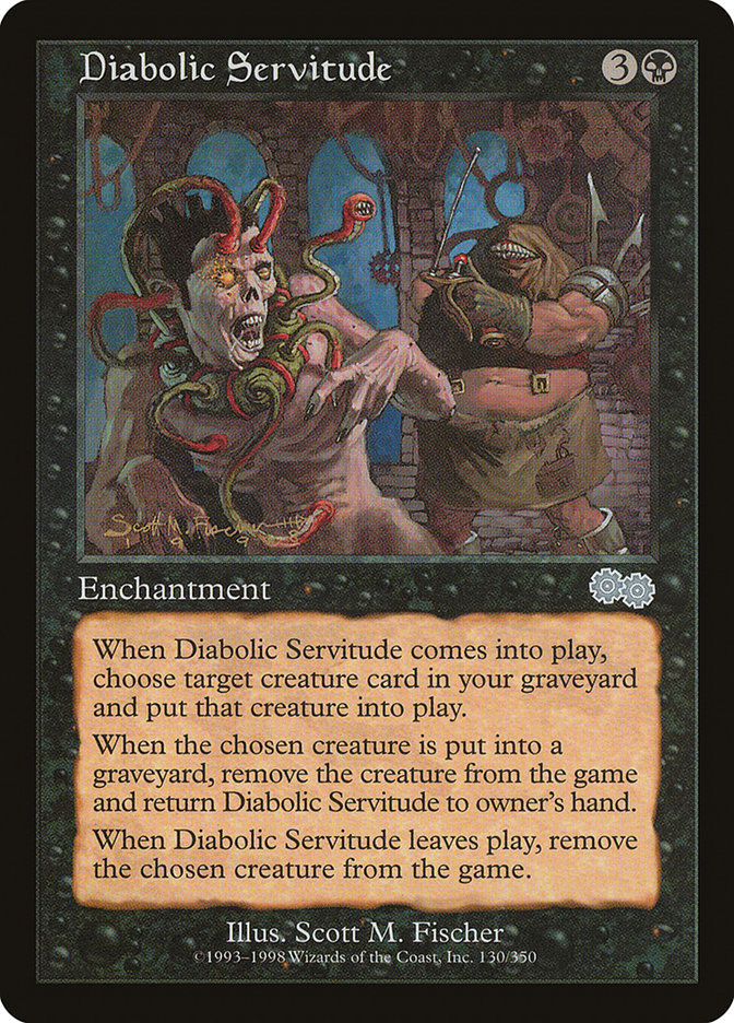 Diabolic Servitude [Urza's Saga] | Boutique FDB TCG