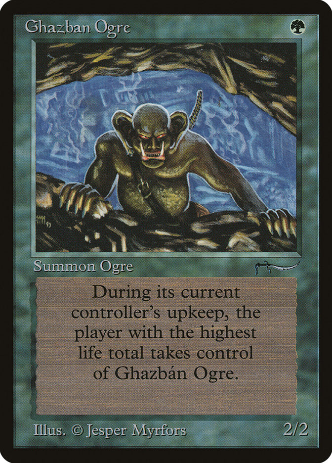 Ghazban Ogre [Arabian Nights] | Boutique FDB TCG