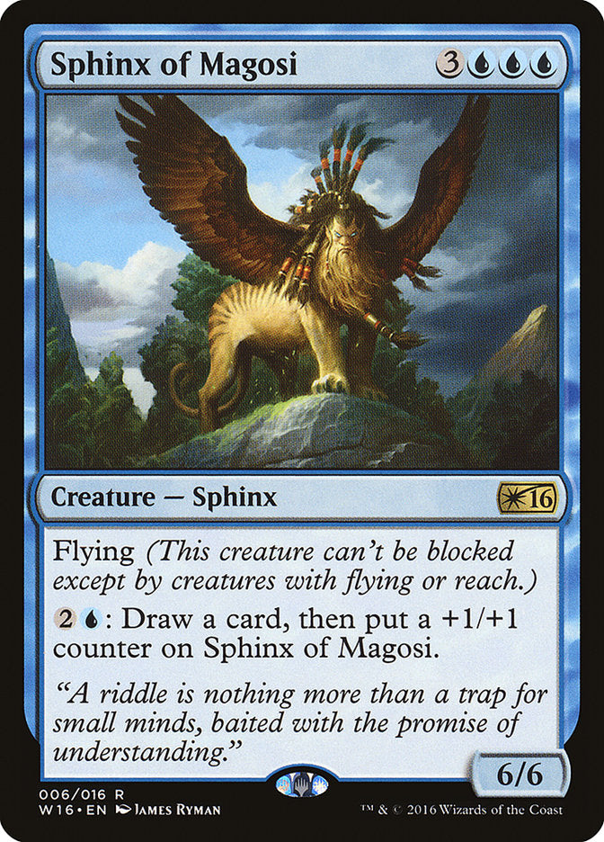 Sphinx of Magosi [Welcome Deck 2016] | Boutique FDB TCG