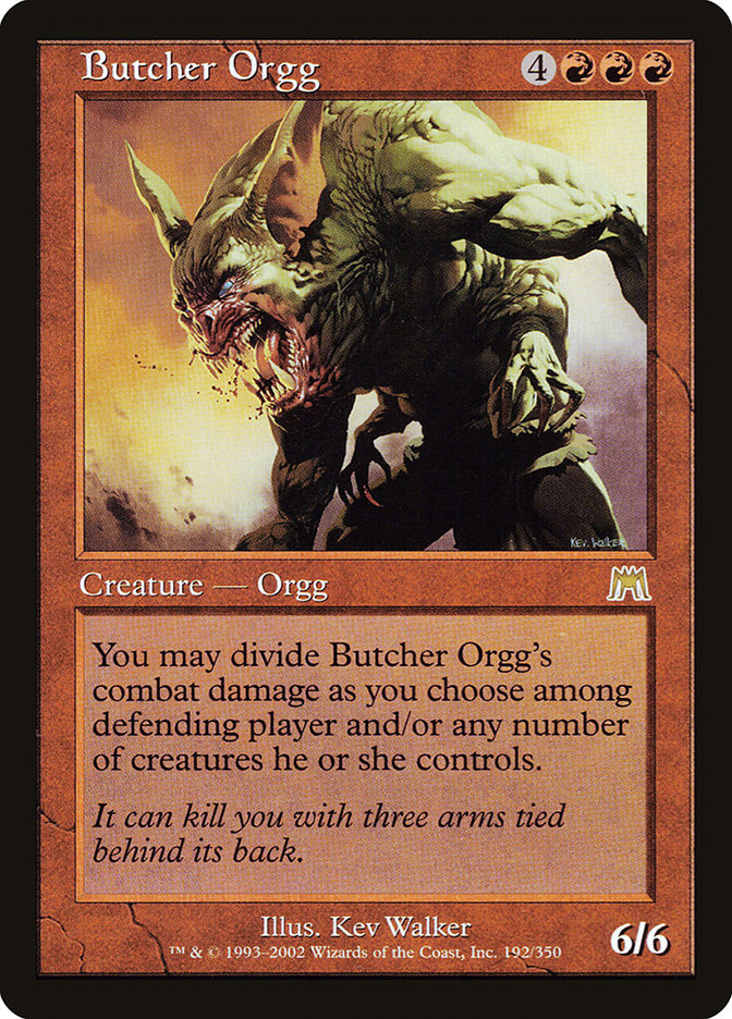 Butcher Orgg [Onslaught] | Boutique FDB TCG