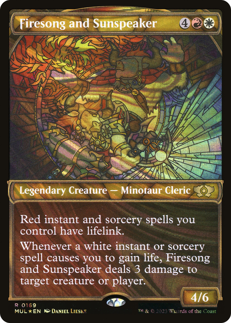 Firesong and Sunspeaker (Halo Foil) [Multiverse Legends] | Boutique FDB TCG