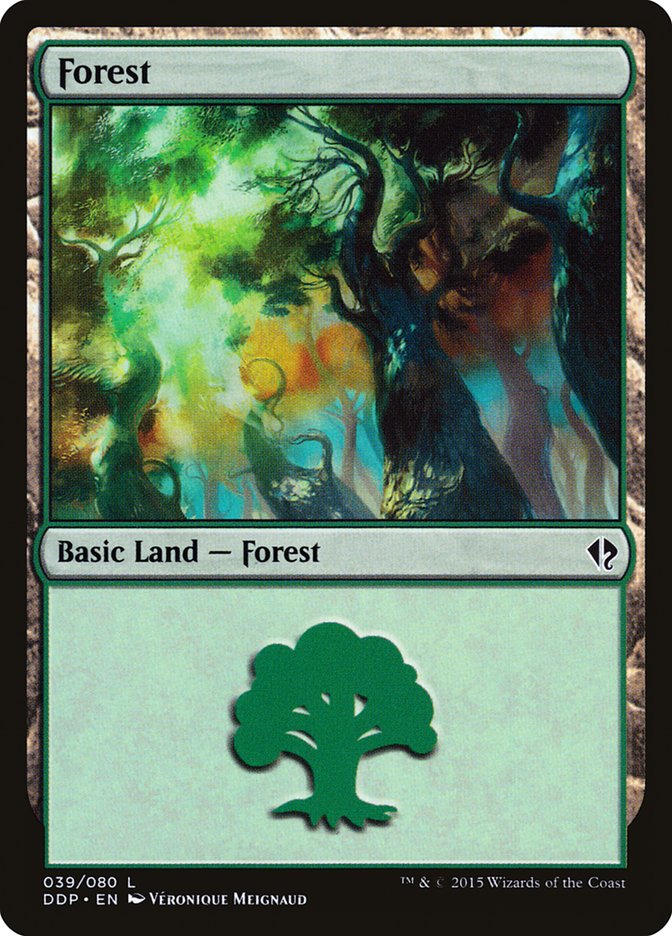 Forest (39) [Duel Decks: Zendikar vs. Eldrazi] | Boutique FDB TCG