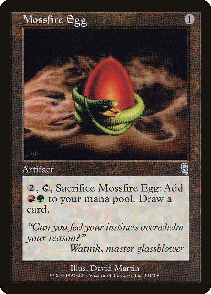 Mossfire Egg [Odyssey] | Boutique FDB TCG