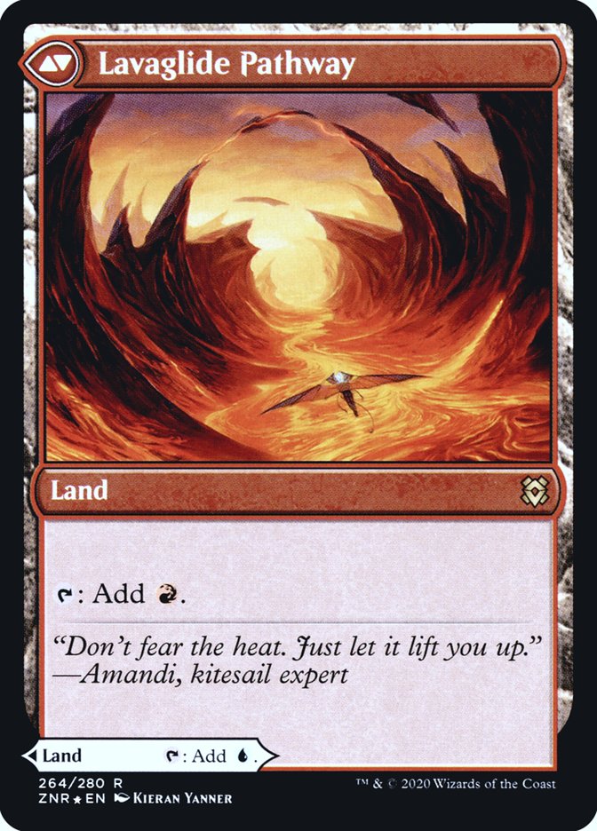 Riverglide Pathway // Lavaglide Pathway [Zendikar Rising Prerelease Promos] | Boutique FDB TCG