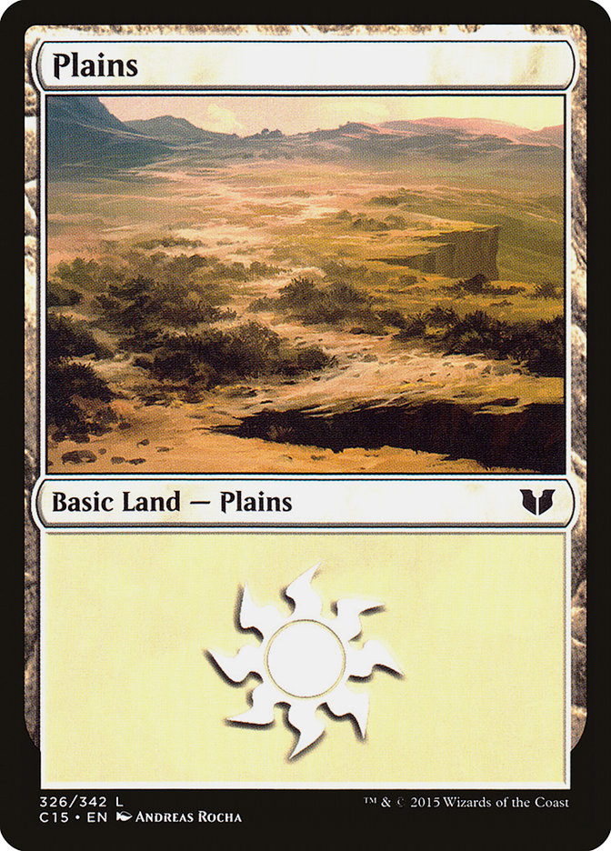 Plains (326) [Commander 2015] | Boutique FDB TCG