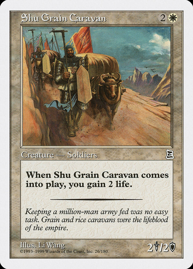 Shu Grain Caravan [Portal Three Kingdoms] | Boutique FDB TCG