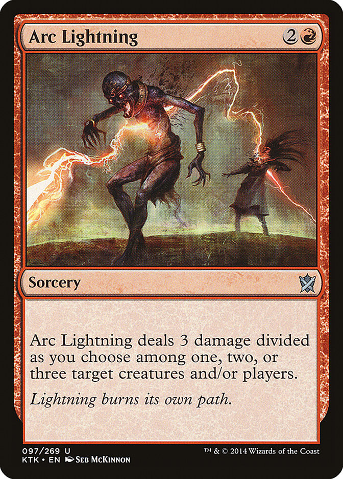 Arc Lightning [Khans of Tarkir] | Boutique FDB TCG