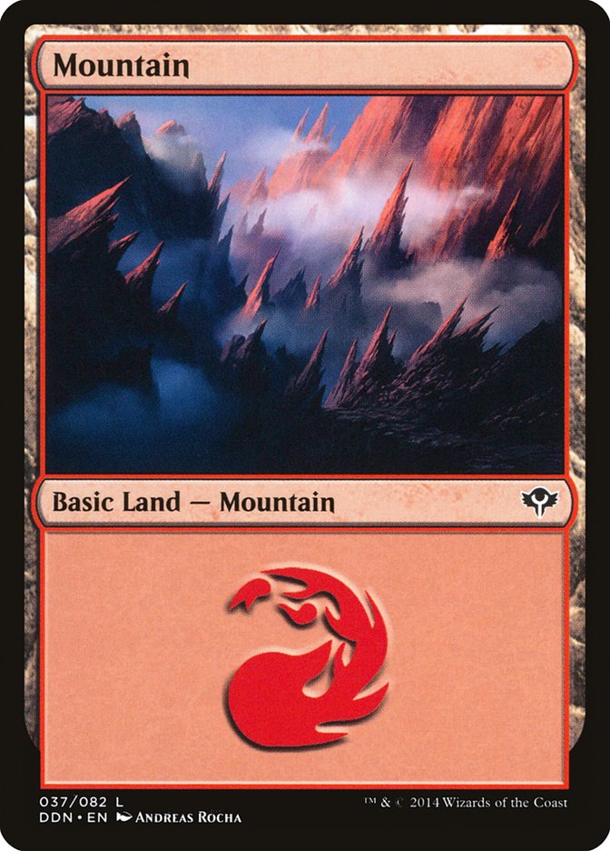 Mountain (37) [Duel Decks: Speed vs. Cunning] | Boutique FDB TCG