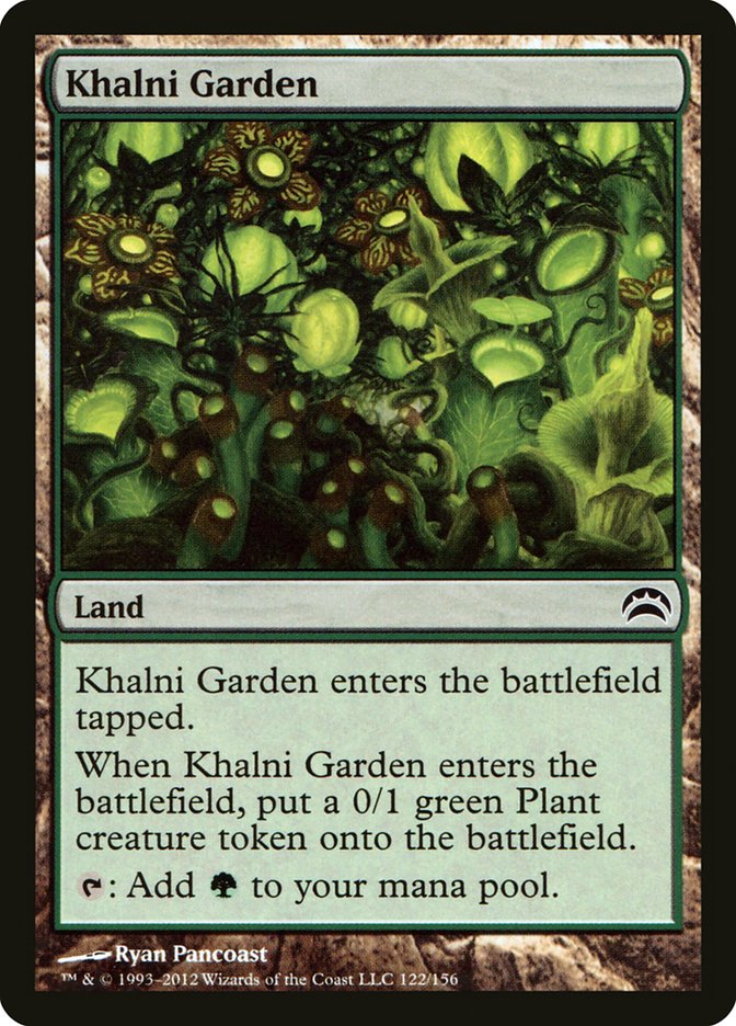 Khalni Garden [Planechase 2012] | Boutique FDB TCG