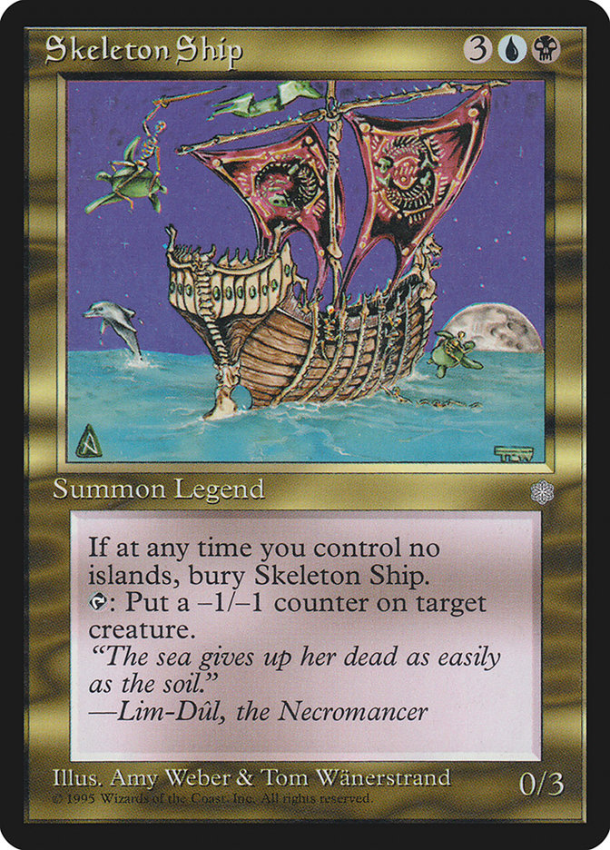 Skeleton Ship [Ice Age] | Boutique FDB TCG