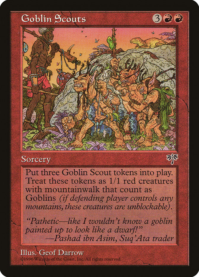 Goblin Scouts [Mirage] | Boutique FDB TCG