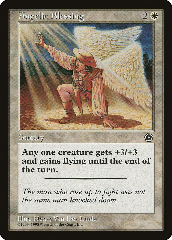 Angelic Blessing [Portal Second Age] | Boutique FDB TCG