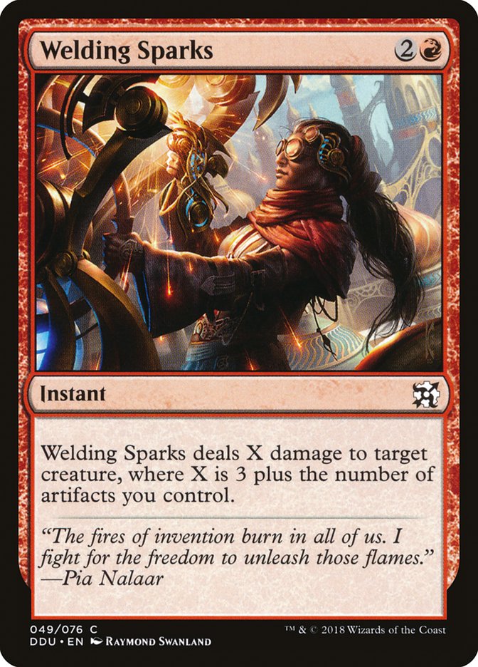 Welding Sparks [Duel Decks: Elves vs. Inventors] | Boutique FDB TCG