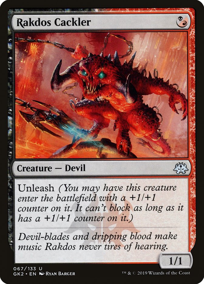 Rakdos Cackler [Ravnica Allegiance Guild Kit] | Boutique FDB TCG