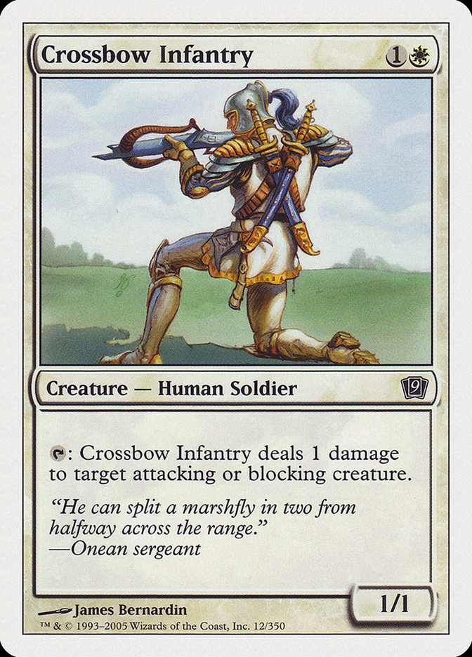 Crossbow Infantry [Ninth Edition] | Boutique FDB TCG