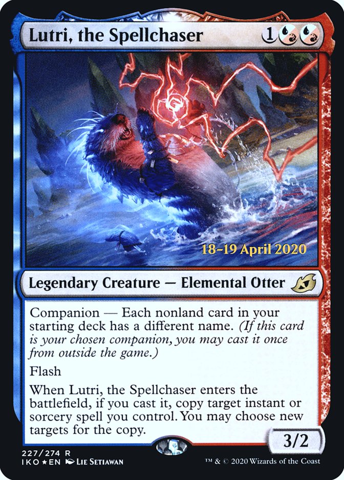 Lutri, the Spellchaser [Ikoria: Lair of Behemoths Prerelease Promos] | Boutique FDB TCG