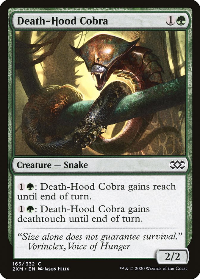 Death-Hood Cobra [Double Masters] | Boutique FDB TCG