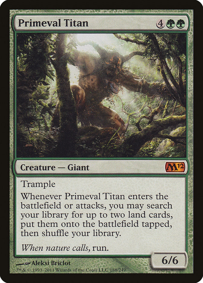 Primeval Titan [Magic 2012] | Boutique FDB TCG