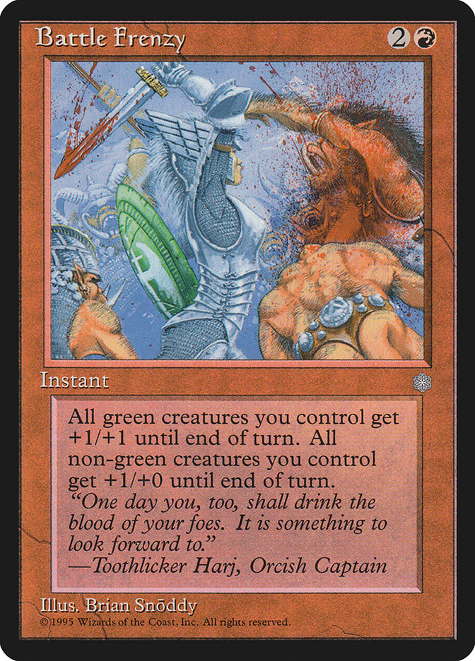 Battle Frenzy [Ice Age] | Boutique FDB TCG