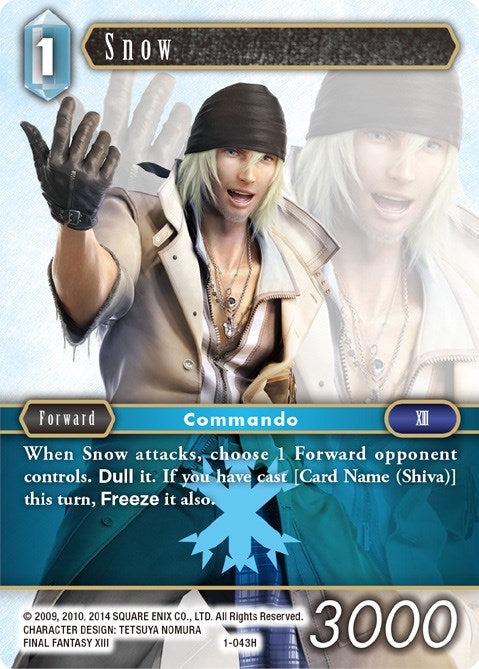 Snow [Opus I] | Boutique FDB TCG