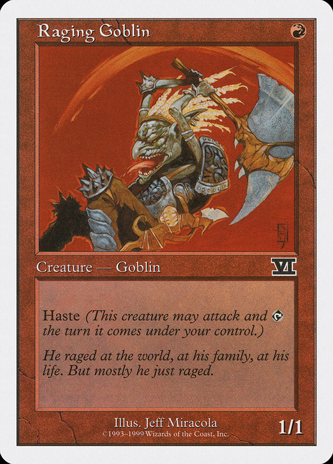 Raging Goblin [Battle Royale] | Boutique FDB TCG