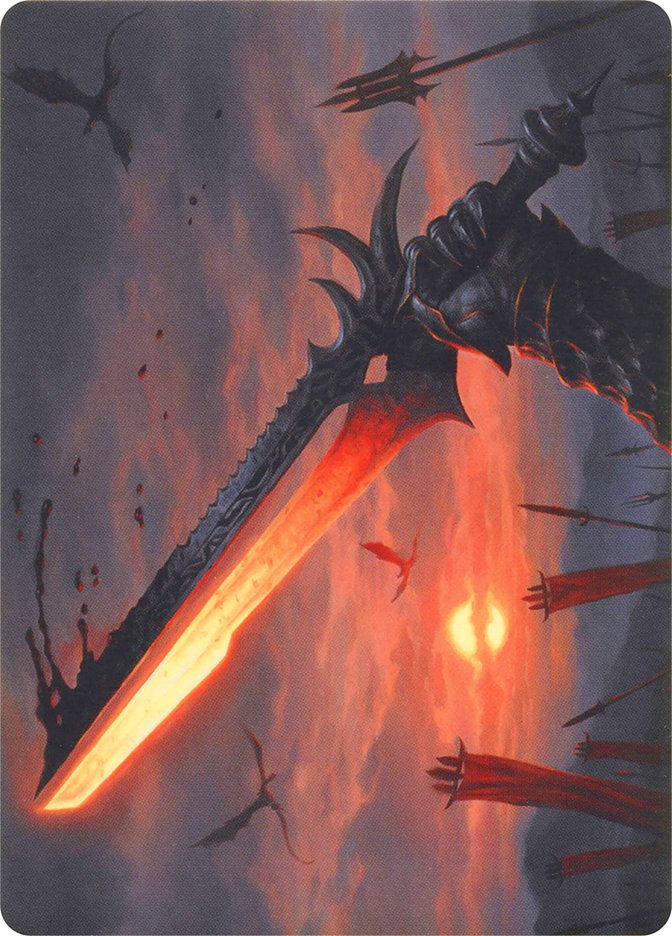 Sword of Sinew and Steel // Sword of Sinew and Steel [Modern Horizons Art Series] | Boutique FDB TCG