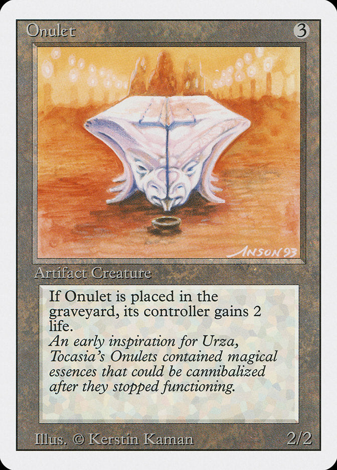 Onulet [Revised Edition] | Boutique FDB TCG