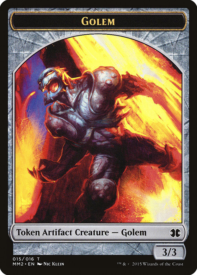 Golem Token [Modern Masters 2015 Tokens] | Boutique FDB TCG