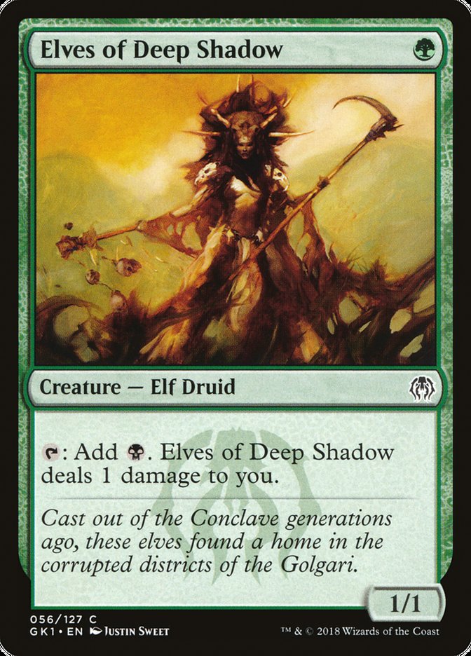 Elves of Deep Shadow [Guilds of Ravnica Guild Kit] | Boutique FDB TCG