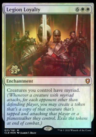 Legion Loyalty [Commander Legends: Battle for Baldur's Gate Prerelease Promos] | Boutique FDB TCG