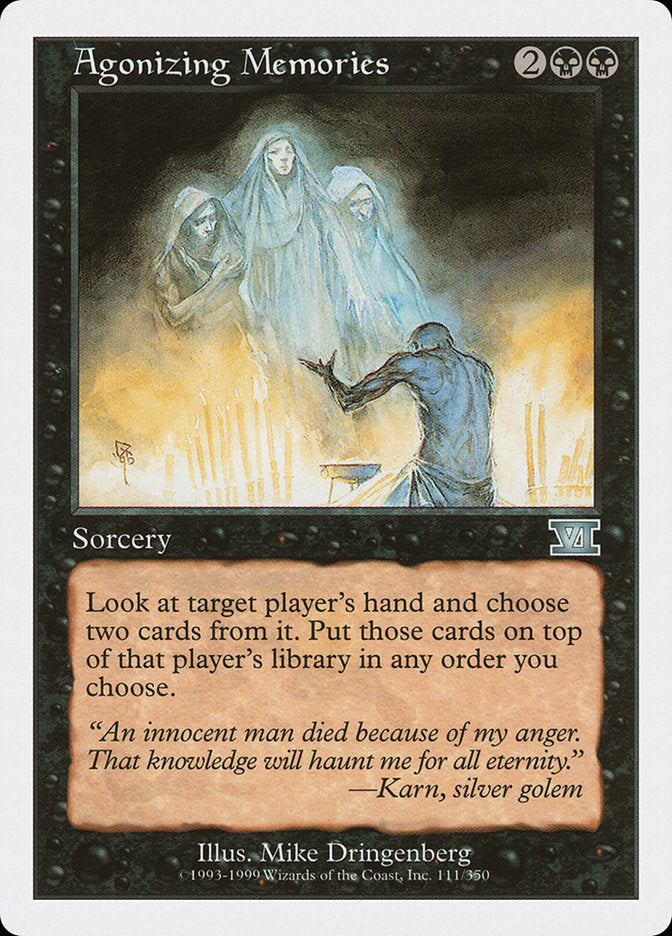 Agonizing Memories [Classic Sixth Edition] | Boutique FDB TCG