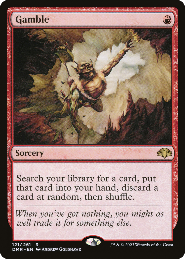 Gamble [Dominaria Remastered] | Boutique FDB TCG