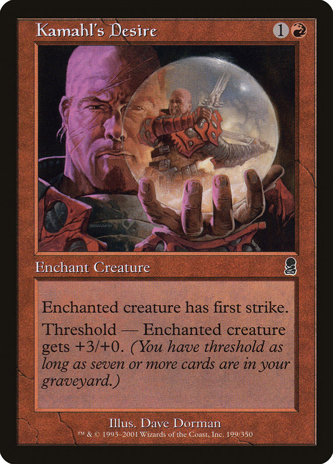 Kamahl's Desire [Odyssey] | Boutique FDB TCG