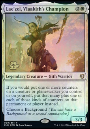 Lae'zel, Vlaakith's Champion [Commander Legends: Battle for Baldur's Gate Prerelease Promos] | Boutique FDB TCG