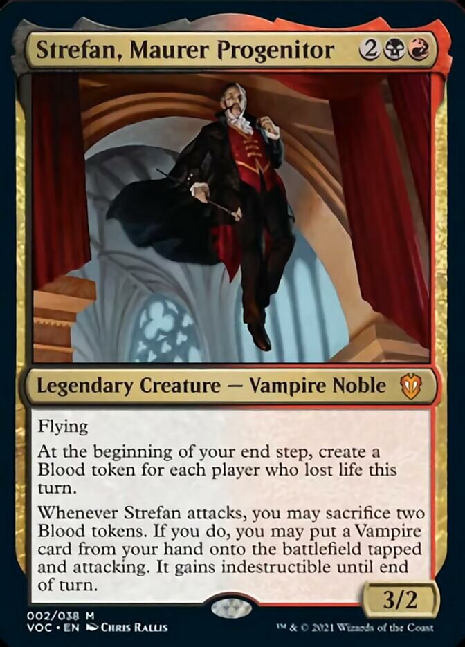 Strefan, Maurer Progenitor (Display Commander) [Innistrad: Crimson Vow Commander] | Boutique FDB TCG