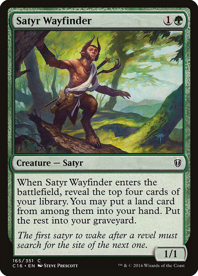 Satyr Wayfinder [Commander 2016] | Boutique FDB TCG