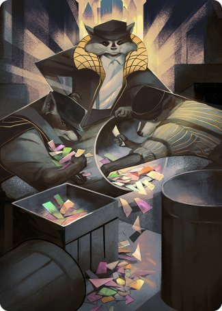 Masked Bandits Art Card [Streets of New Capenna Art Series] | Boutique FDB TCG