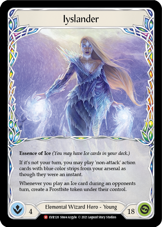 Iyslander [EVR120] (Everfest)  1st Edition Rainbow Foil | Boutique FDB TCG