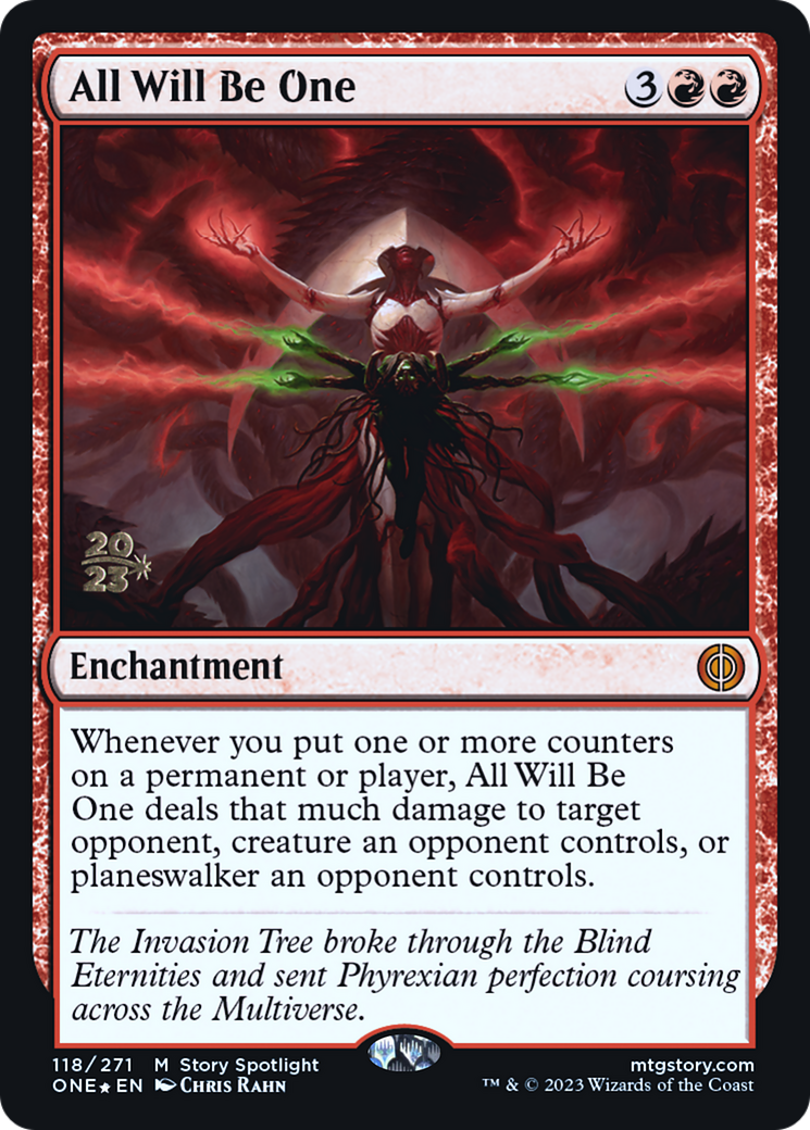 All Will Be One [Phyrexia: All Will Be One Prerelease Promos] | Boutique FDB TCG