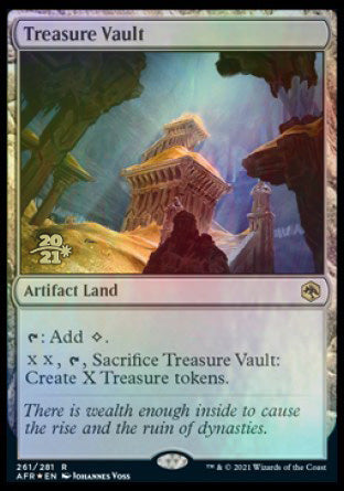 Treasure Vault [Dungeons & Dragons: Adventures in the Forgotten Realms Prerelease Promos] | Boutique FDB TCG