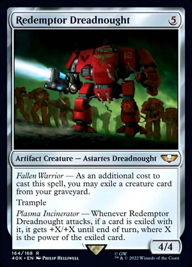 Redemptor Dreadnought (Surge Foil) [Warhammer 40,000] | Boutique FDB TCG