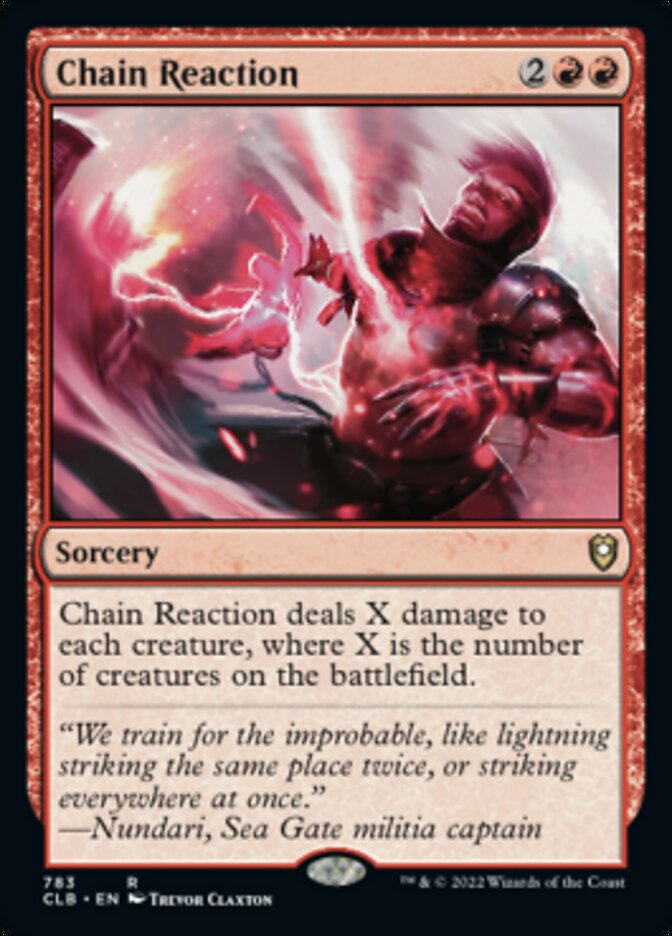 Chain Reaction [Commander Legends: Battle for Baldur's Gate] | Boutique FDB TCG