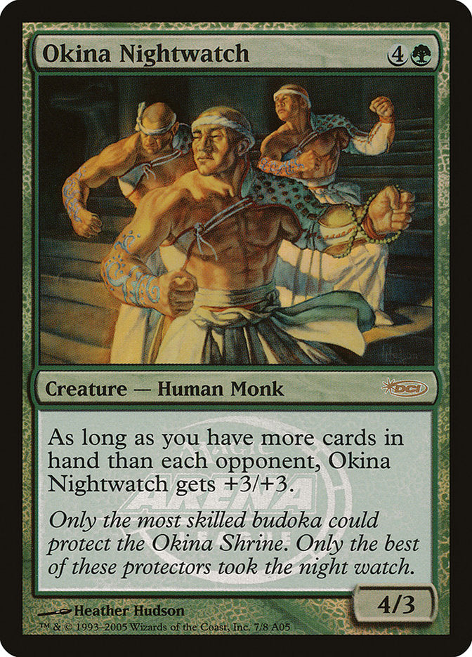 Okina Nightwatch [Arena League 2005] | Boutique FDB TCG