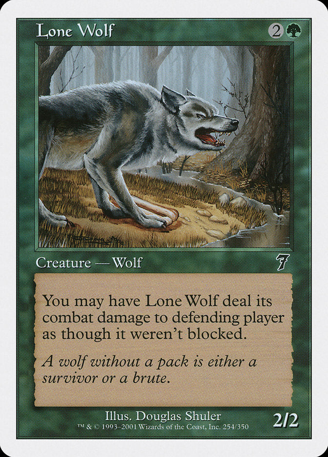 Lone Wolf [Seventh Edition] | Boutique FDB TCG