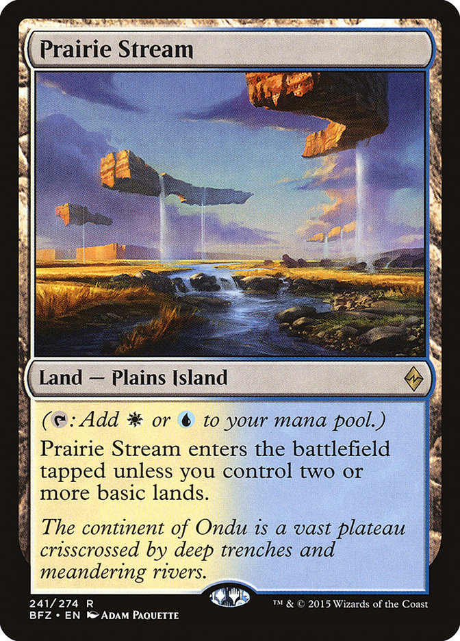 Prairie Stream [Battle for Zendikar] | Boutique FDB TCG