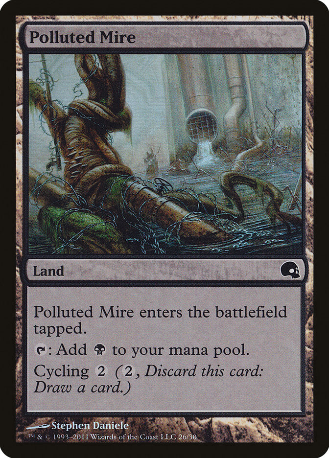 Polluted Mire [Premium Deck Series: Graveborn] | Boutique FDB TCG