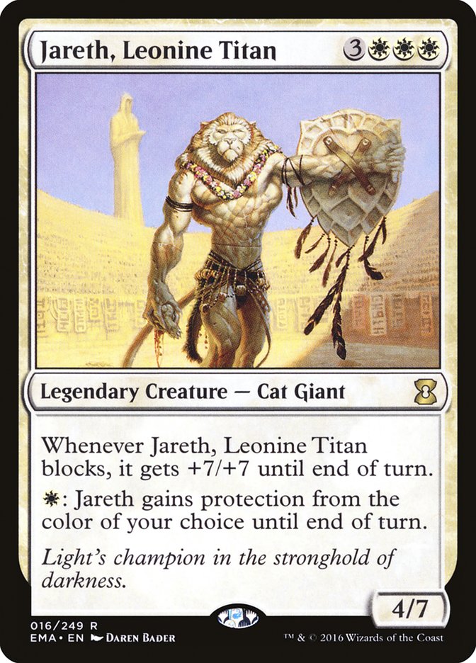 Jareth, Leonine Titan [Eternal Masters] | Boutique FDB TCG