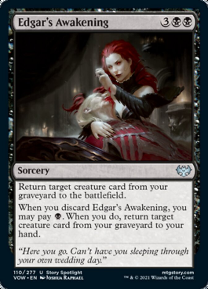 Edgar's Awakening [Innistrad: Crimson Vow] | Boutique FDB TCG