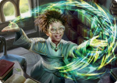 Eureka Moment Art Card [Strixhaven: School of Mages Art Series] | Boutique FDB TCG